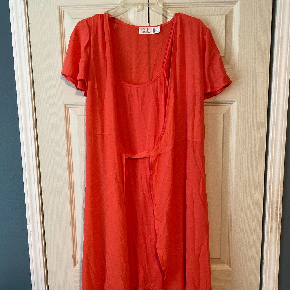 2 piece wrap around dress